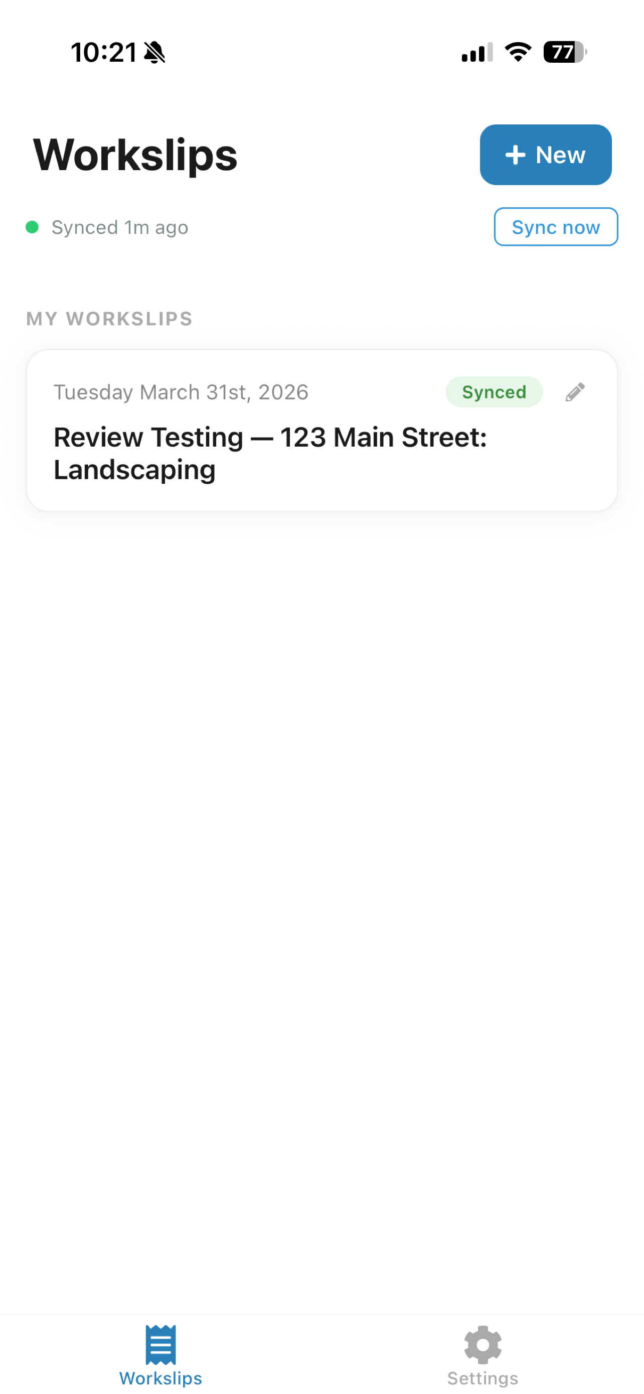 Landcrafters app screenshot